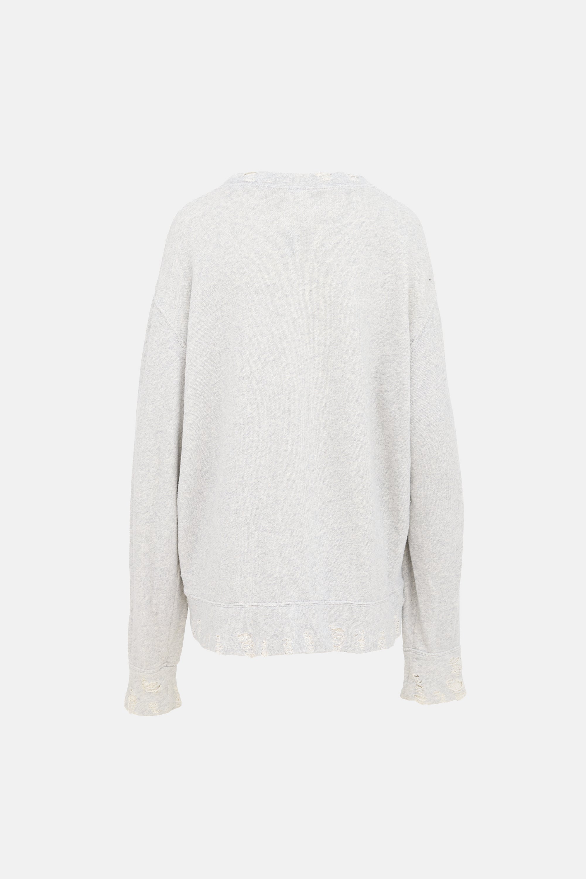 R13 Distressed Vintage Sweatshirt