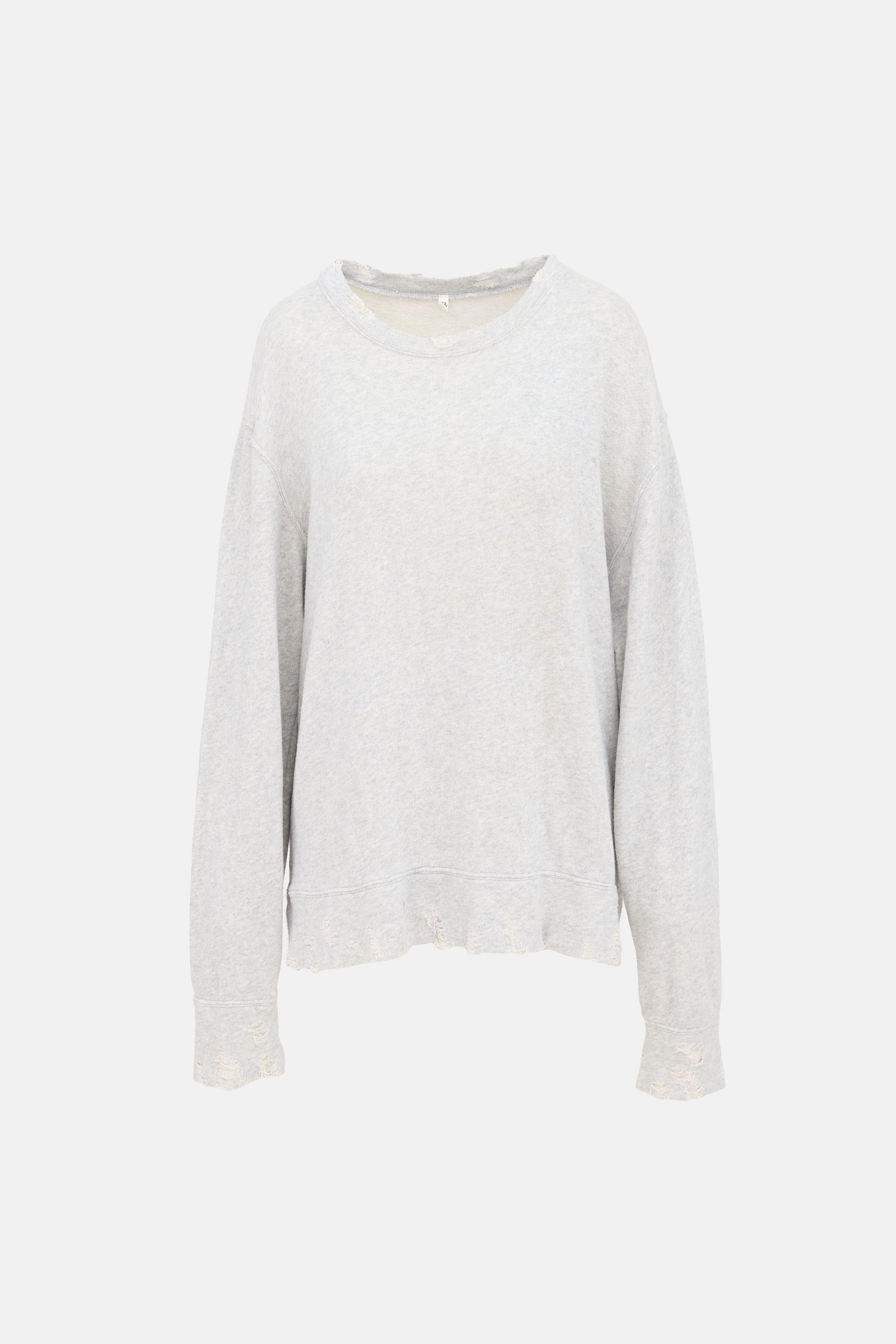 R13 Distressed Vintage Sweatshirt