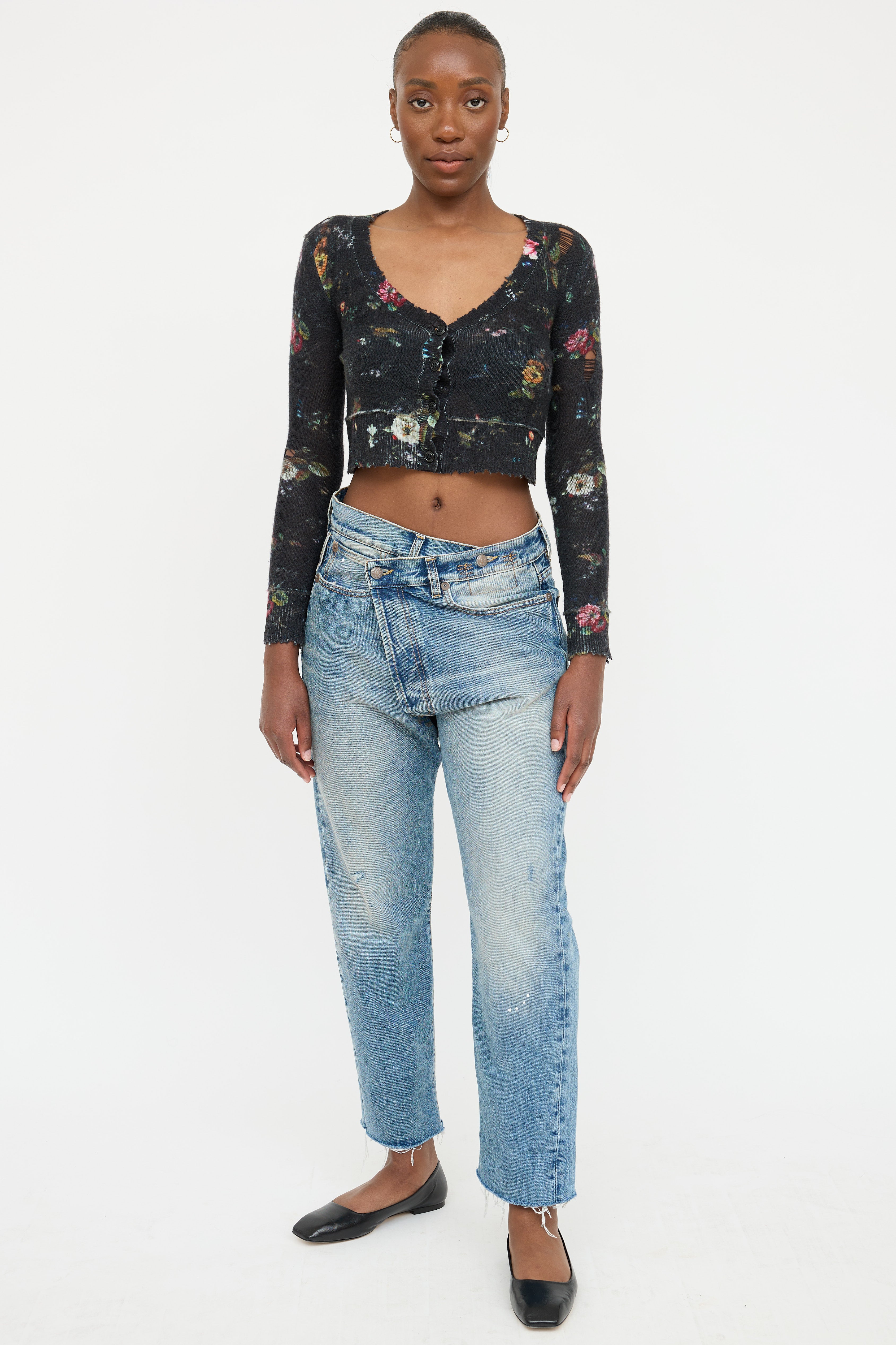 R13 Jasper Cross Over Jean