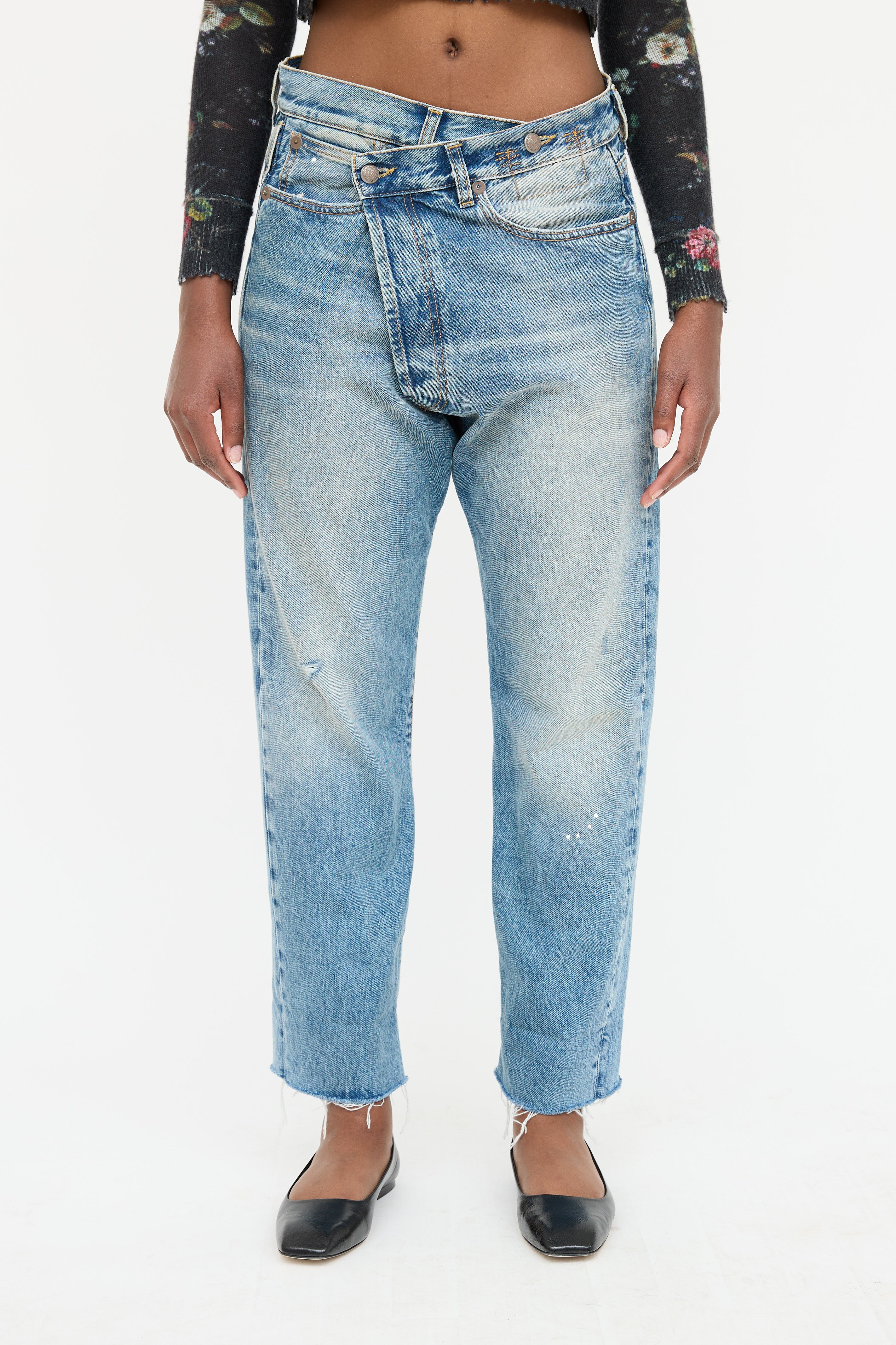 R13 Jasper Cross Over Jean