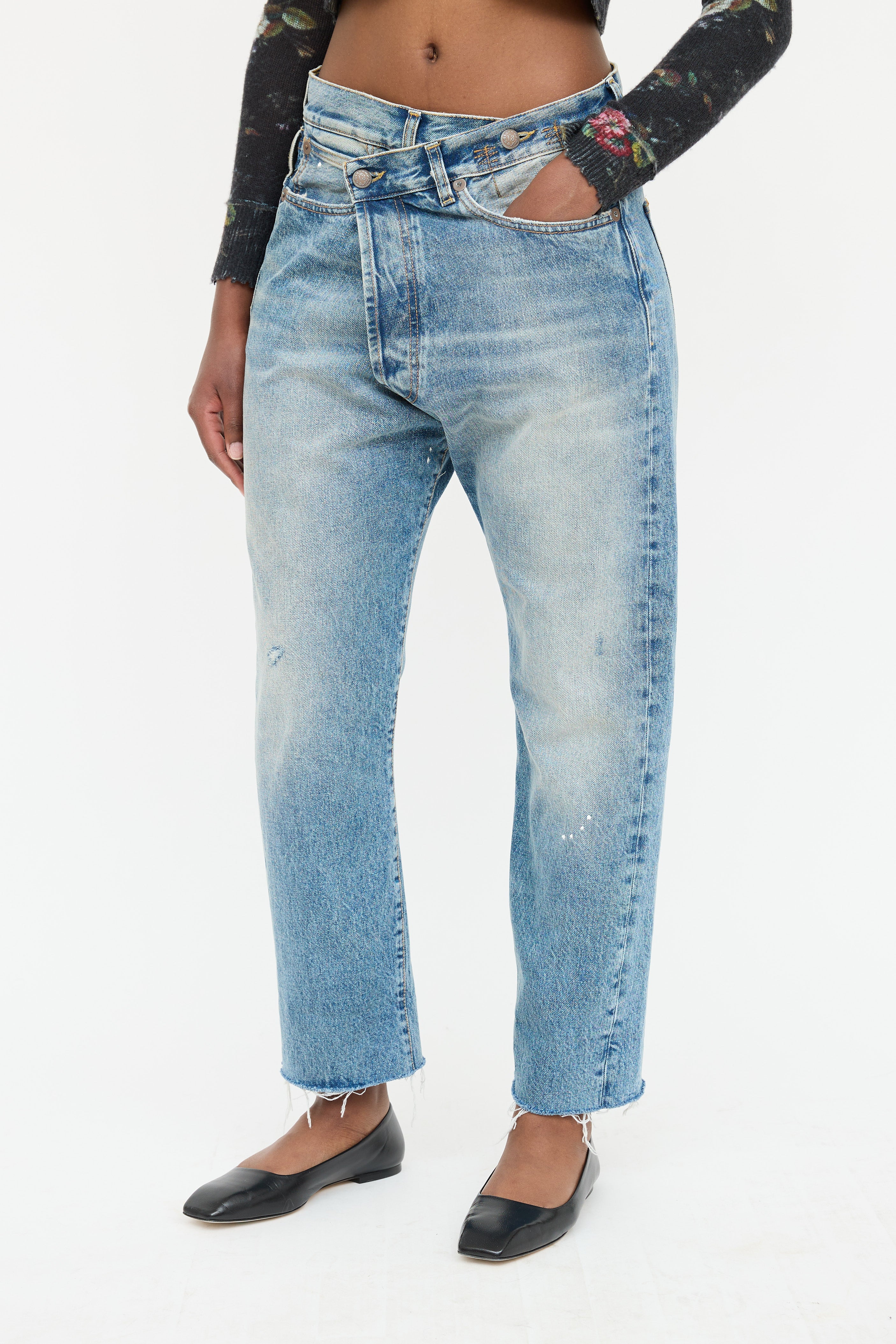 R13 Jasper Cross Over Jean