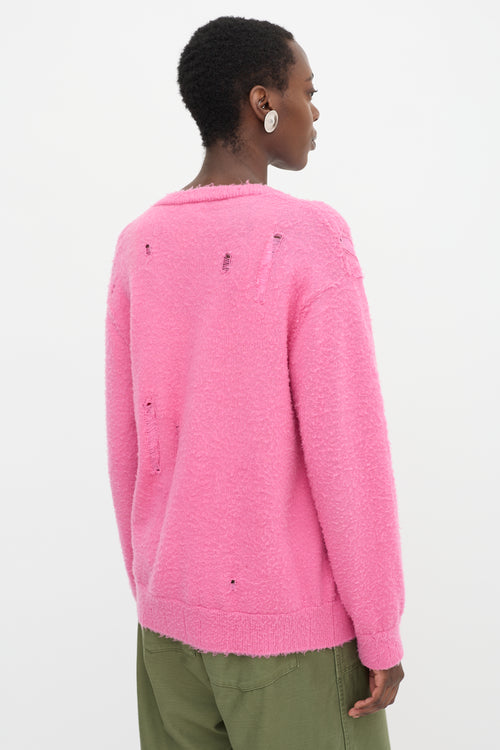 R13 Distressed Wool Cardigan