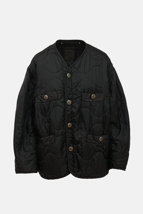 R13 Quilted Gothic Liner Jacket