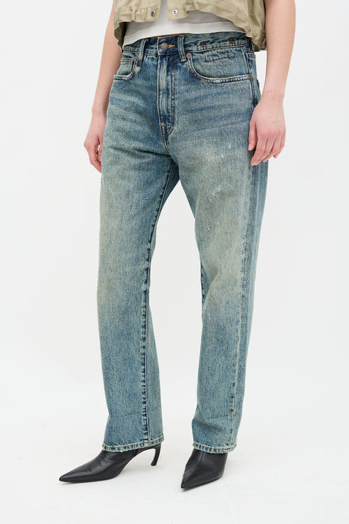 R13 X BF Distressed Jeans