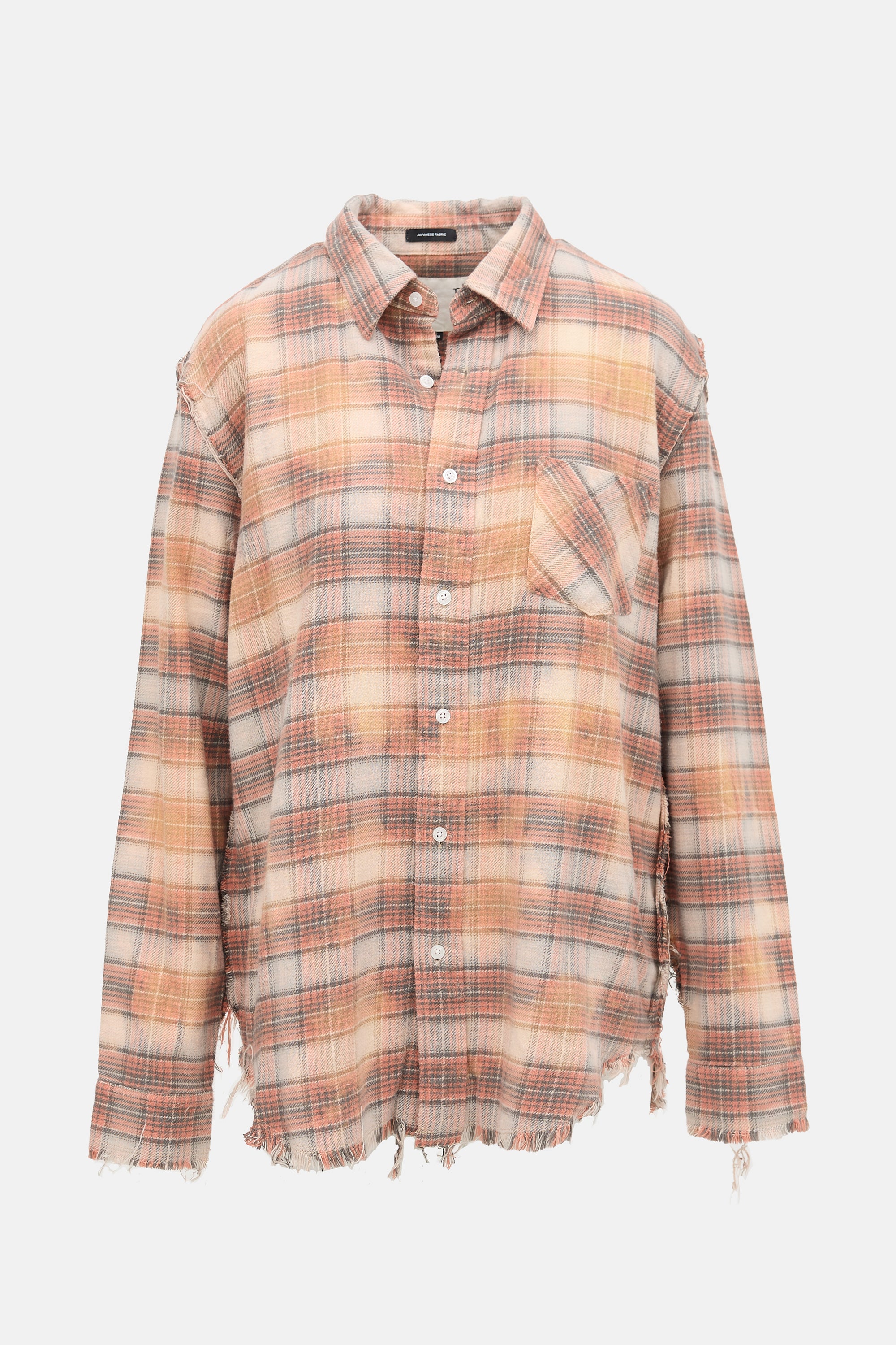 R13 Shredded Seam Shirt