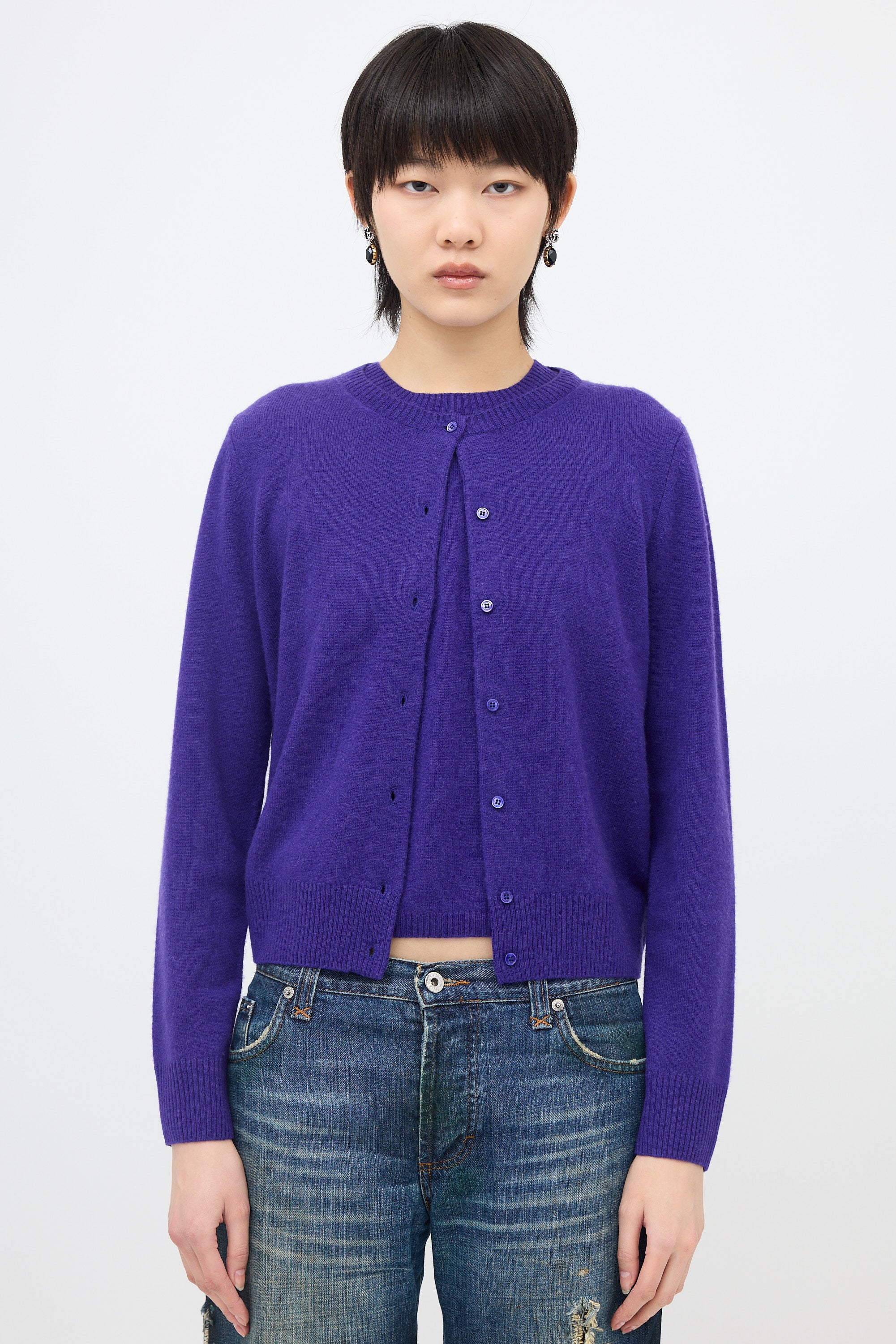 R2W Cashmere Cardigan