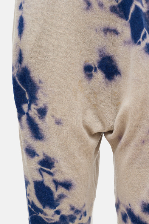 Raquel Allegra Cashmere Tie Dye Jogger