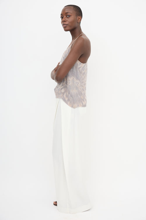 Raquel Allegra Silk Printed Camisole