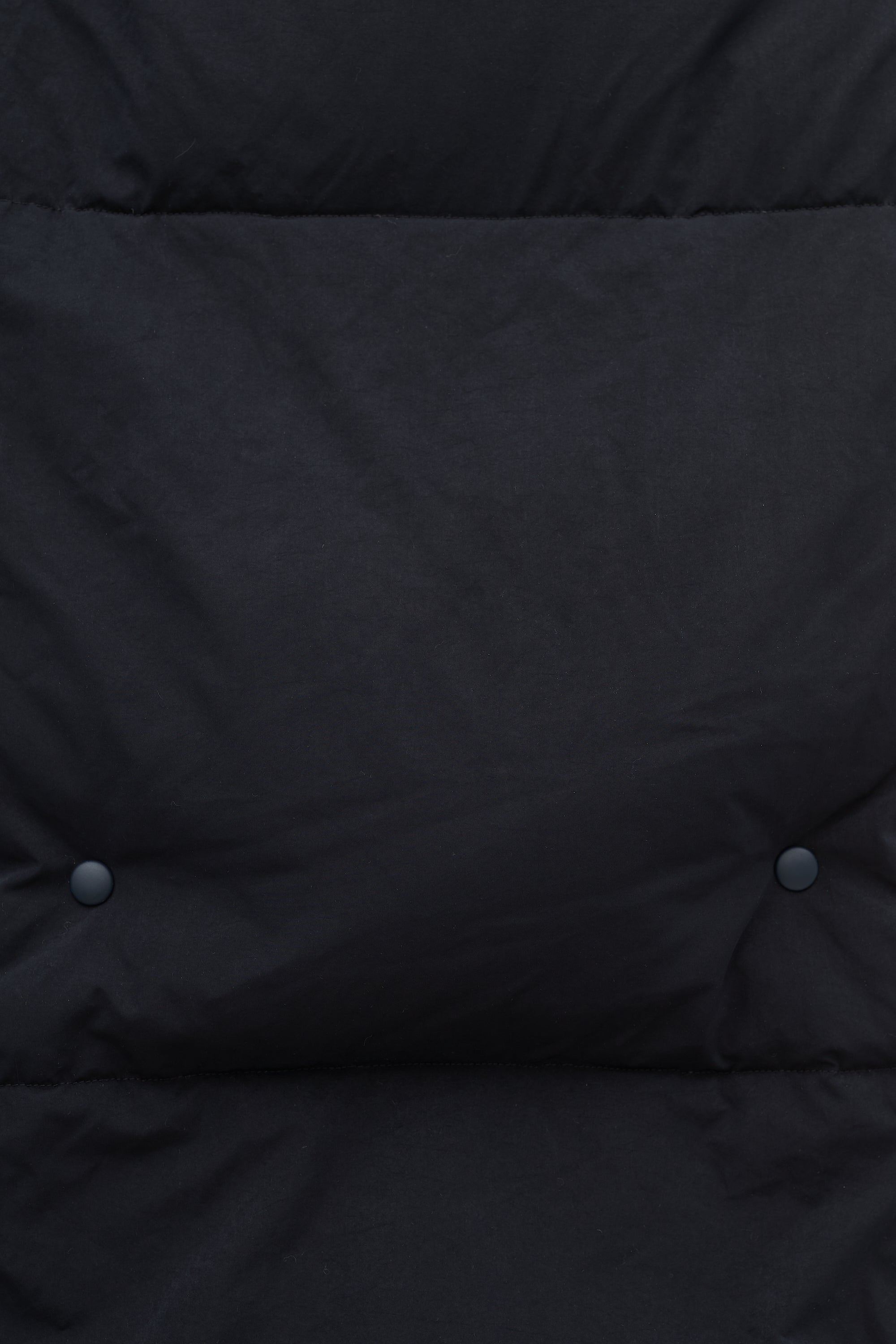 Raey Black Quilted Down Scarf