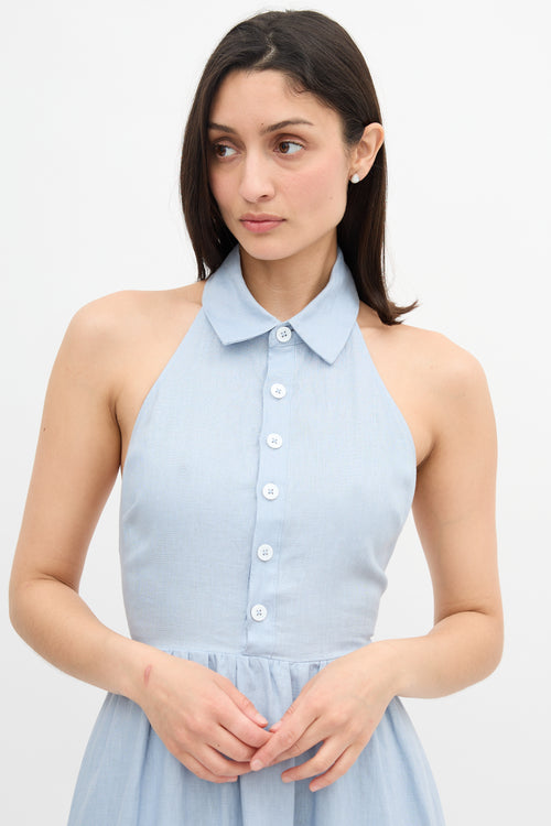 Reformation Linen Tace Dress