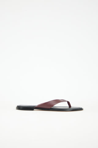 Reformation Leather Jessie Sandal