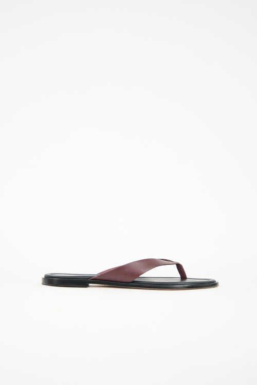 Reformation Leather Jessie Sandal