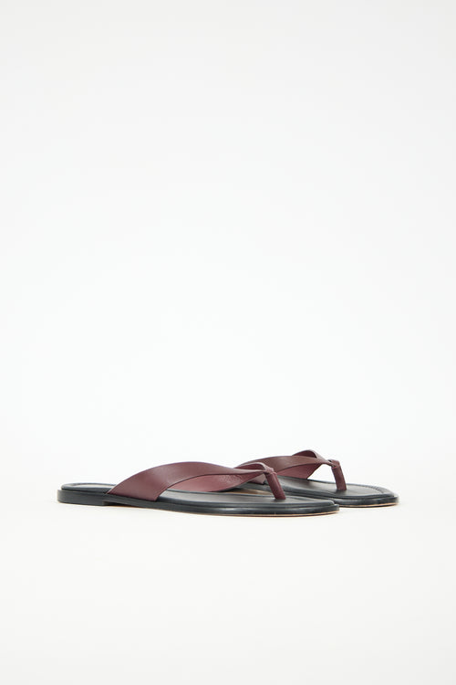Reformation Leather Jessie Sandal