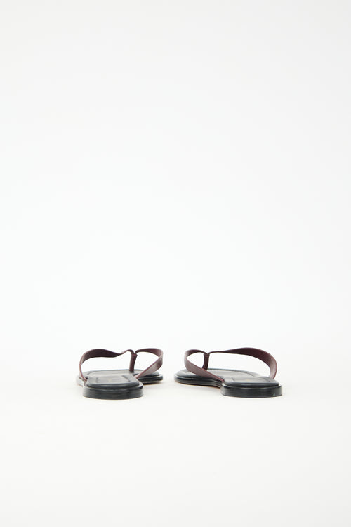 Reformation Leather Jessie Sandal