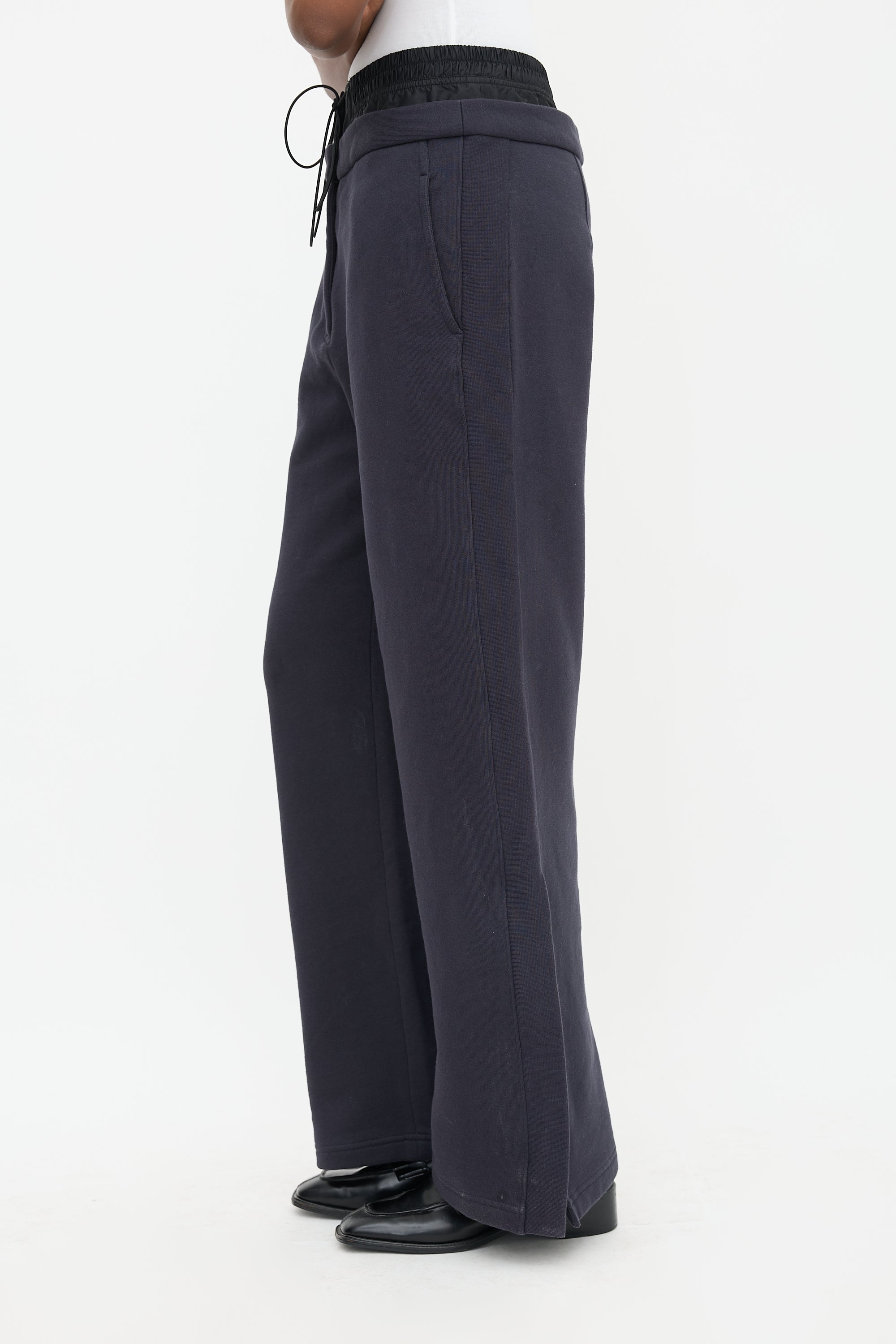 Tibi Double Waist Sweatpant