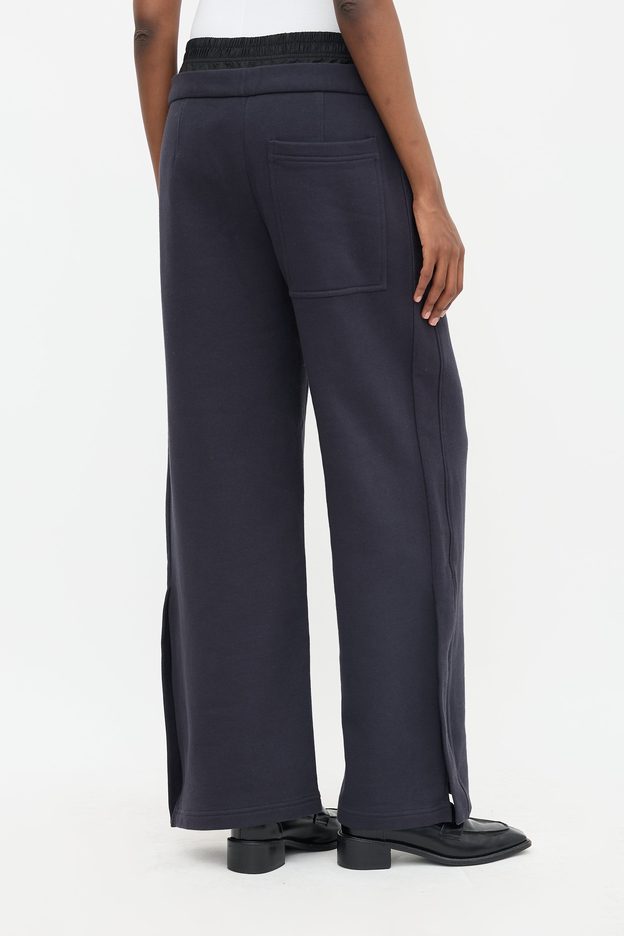 Tibi Double Waist Sweatpant