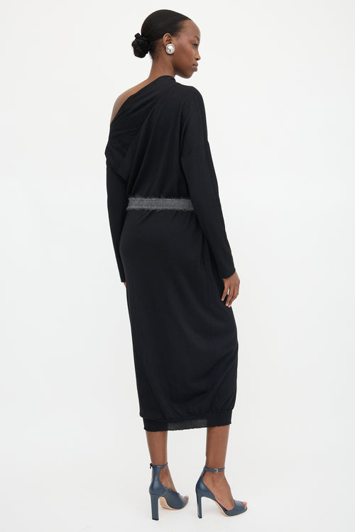 Brunello Cucinelli Cashmere & Silk Knit Dress
