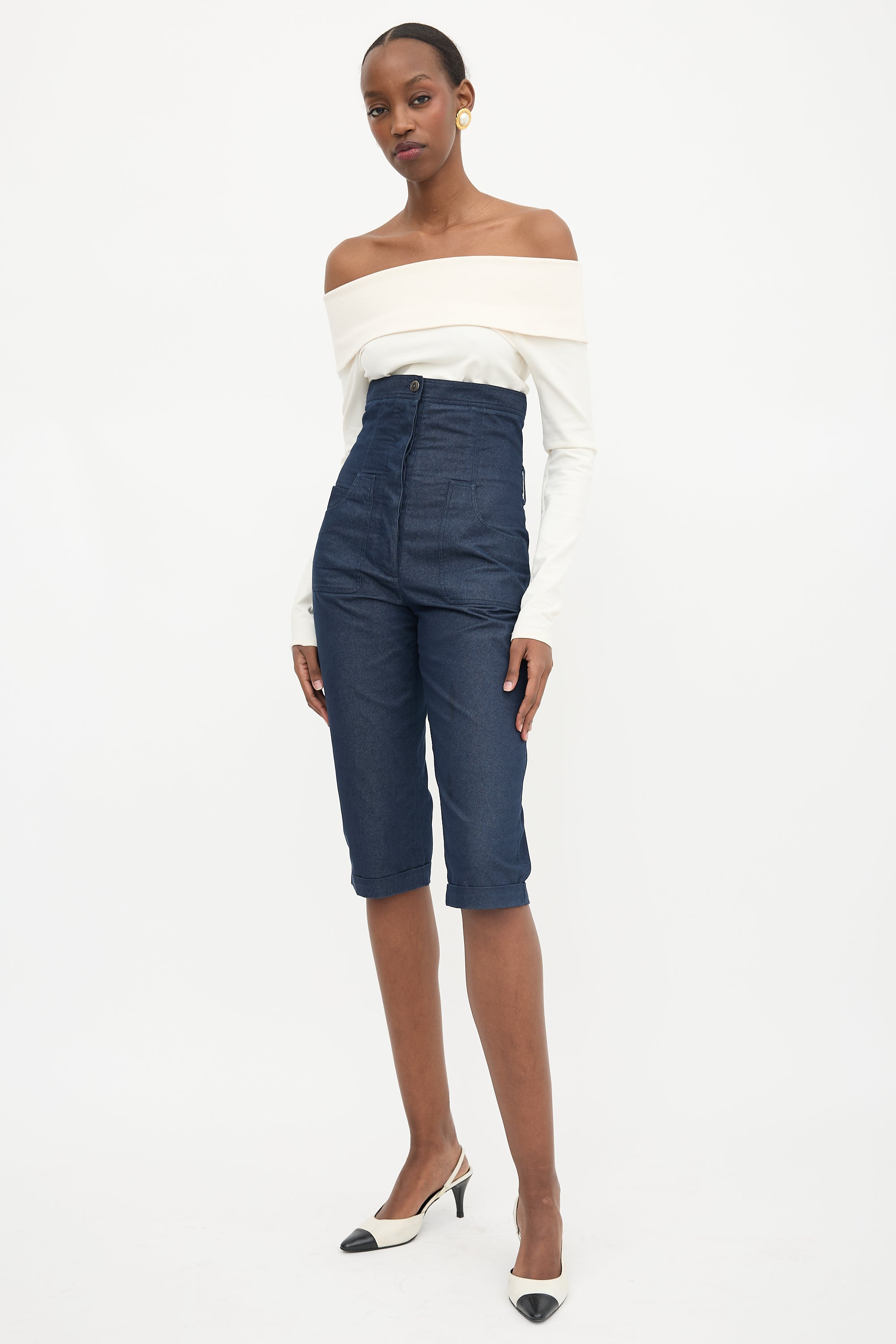 Chanel Resort 2002 Chambray Pant