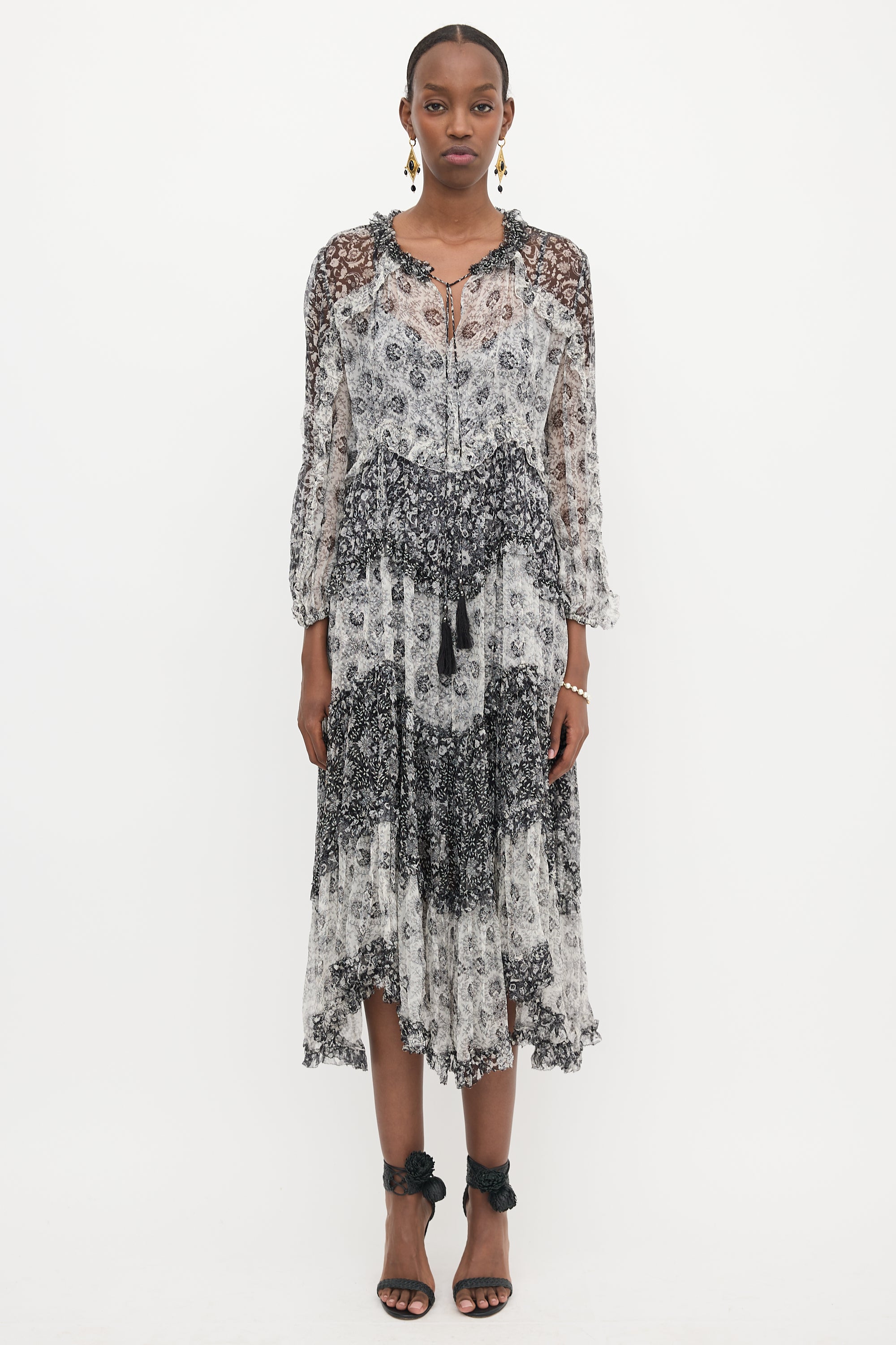 Zimmermann Silk Floral Divinity Dress