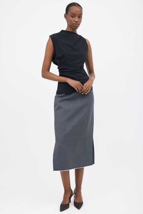 REYÈM Asymmetric Sleeveless Top