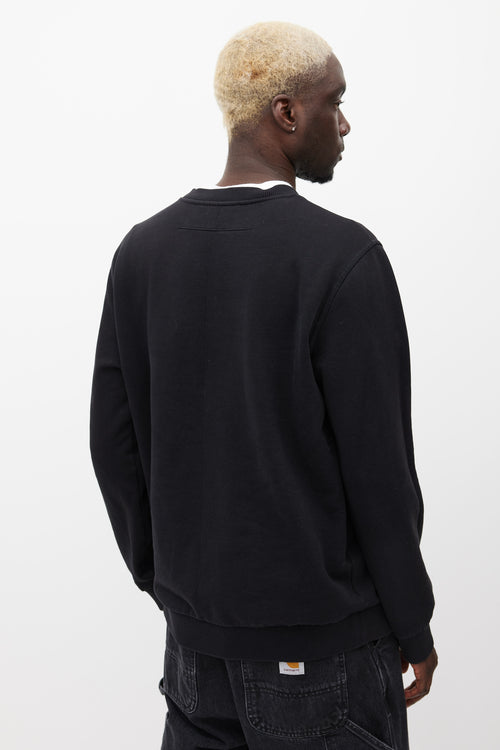 Givenchy Black & Multicolour Star Sweatshirt