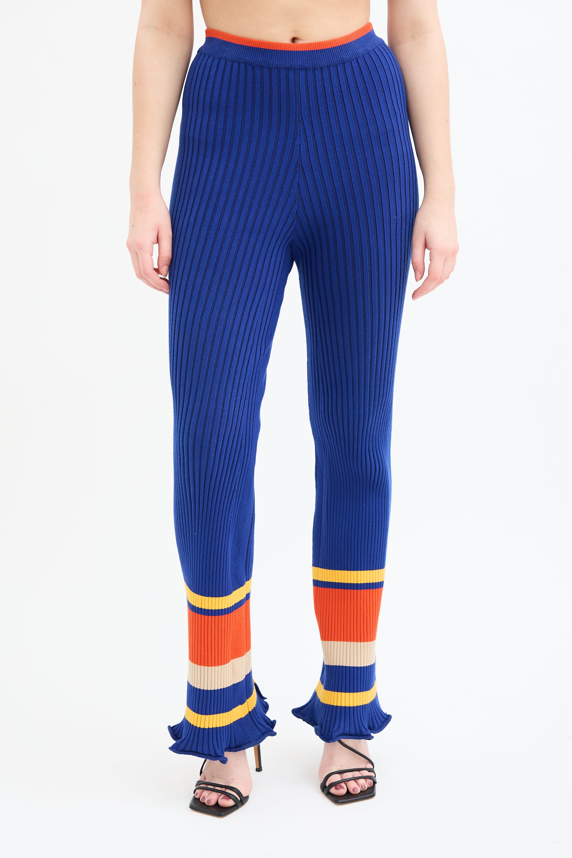 Rabanne Blue & Multi Knit Lounge Pant