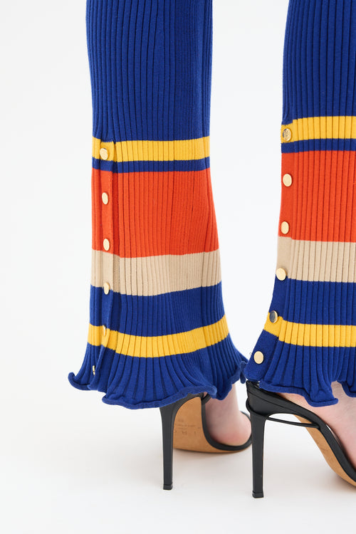 Rabanne Blue & Multi Knit Lounge Pant