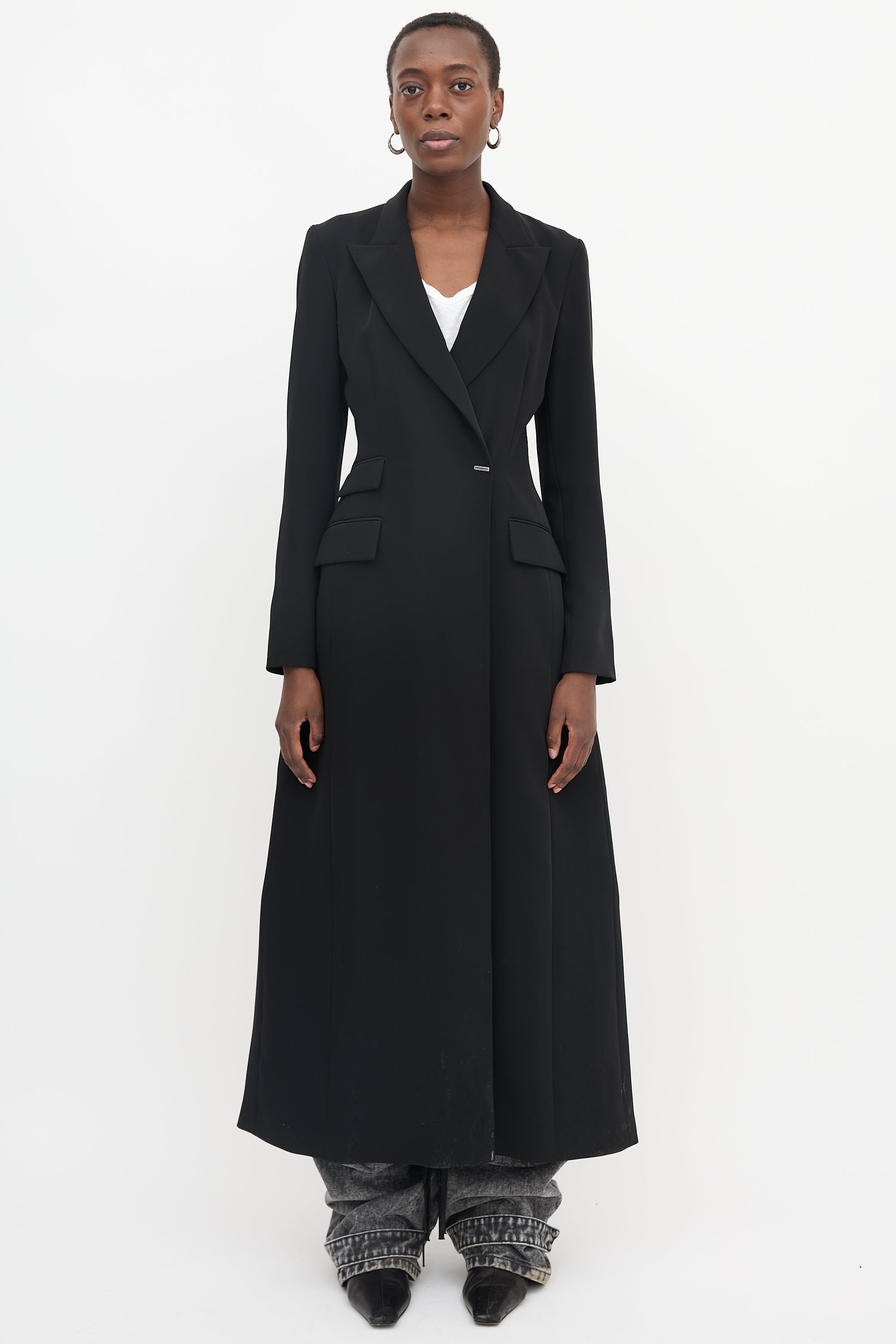 Rabanne Peak Duster Coat