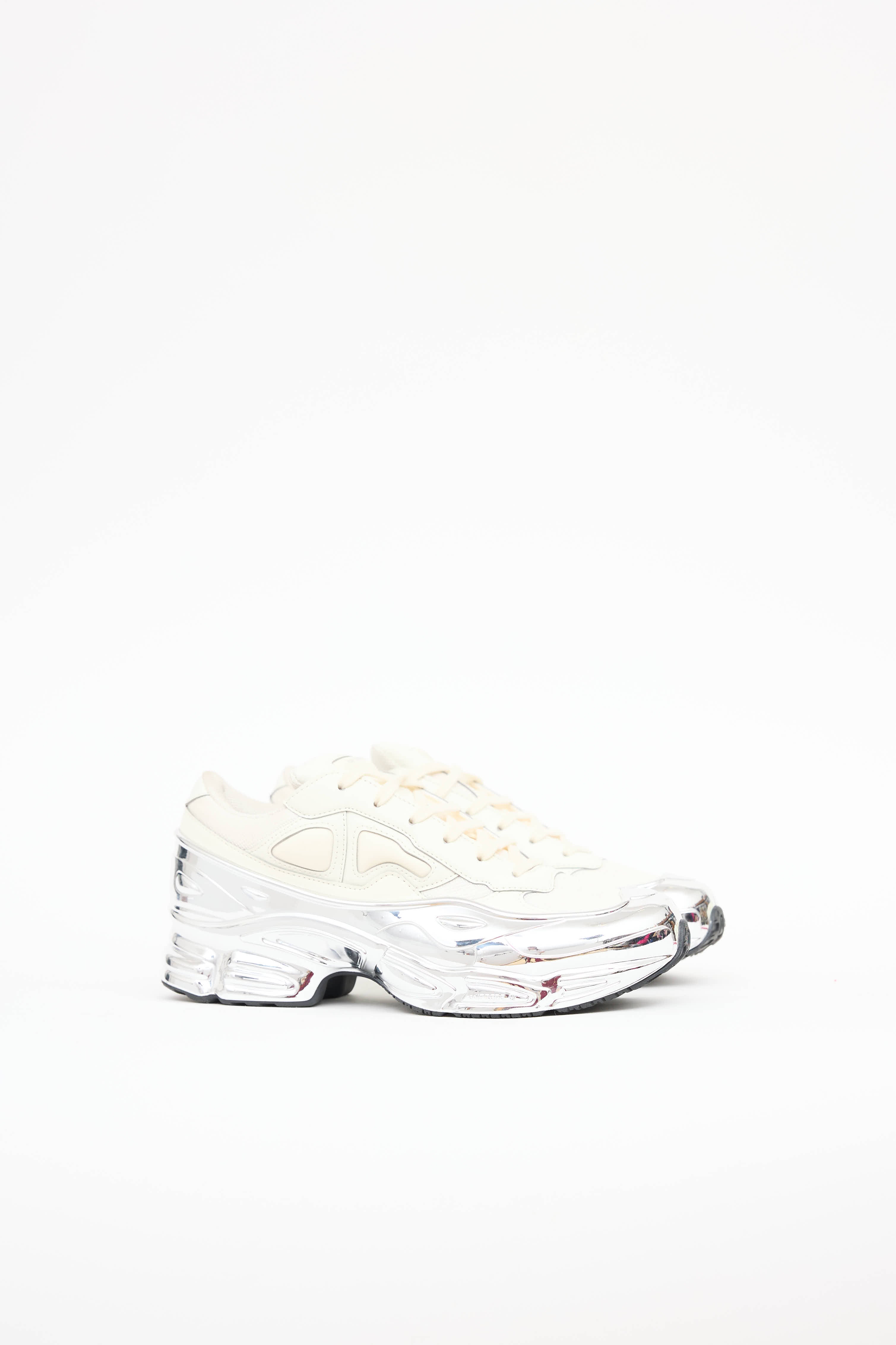 Raf SimonsX Adidas Metallic Ozweego Sneaker