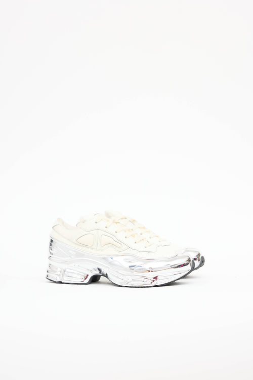 Raf SimonsX Adidas Metallic Ozweego Sneaker