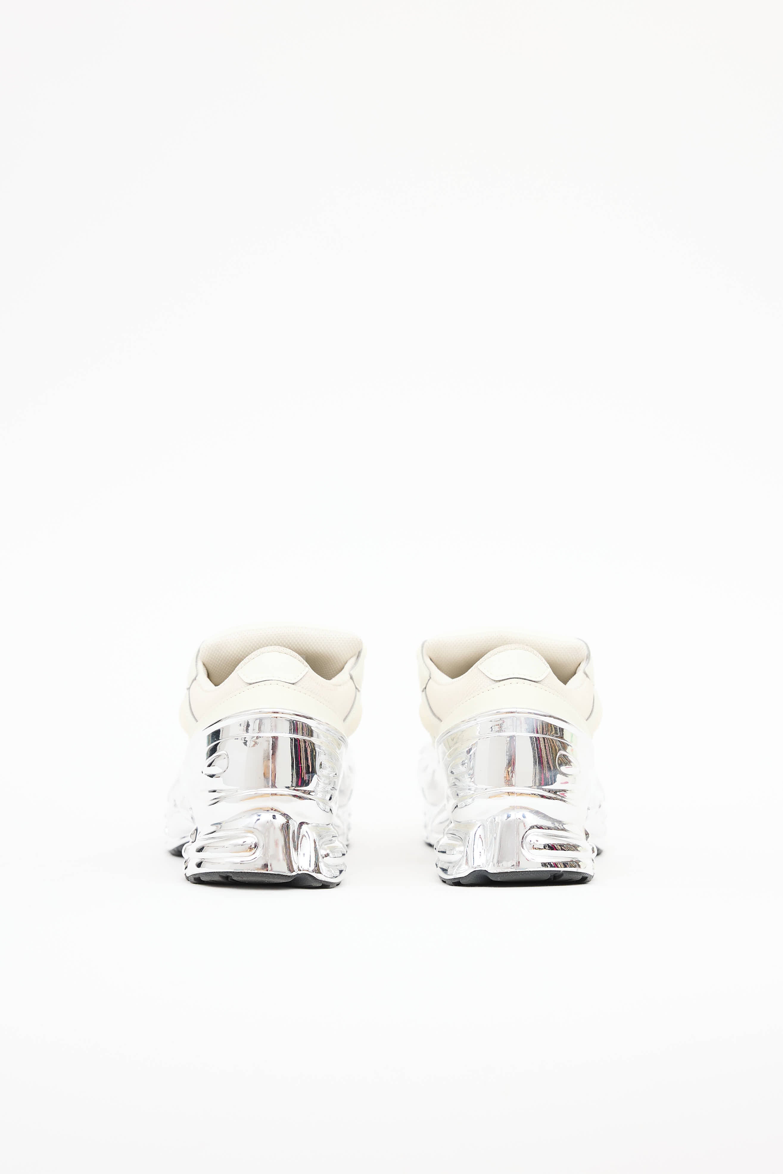 Raf SimonsX Adidas Metallic Ozweego Sneaker