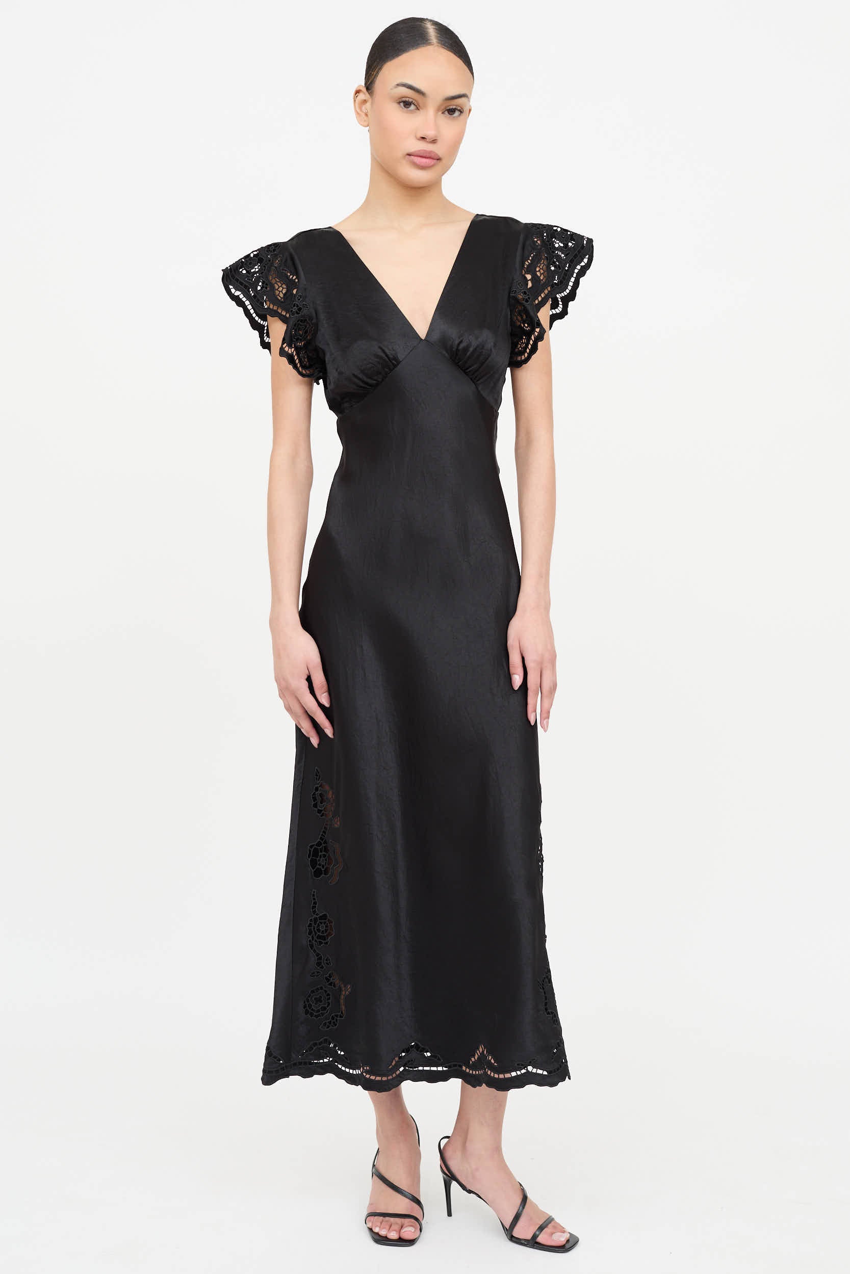 Rails Satin Mckenna Dress