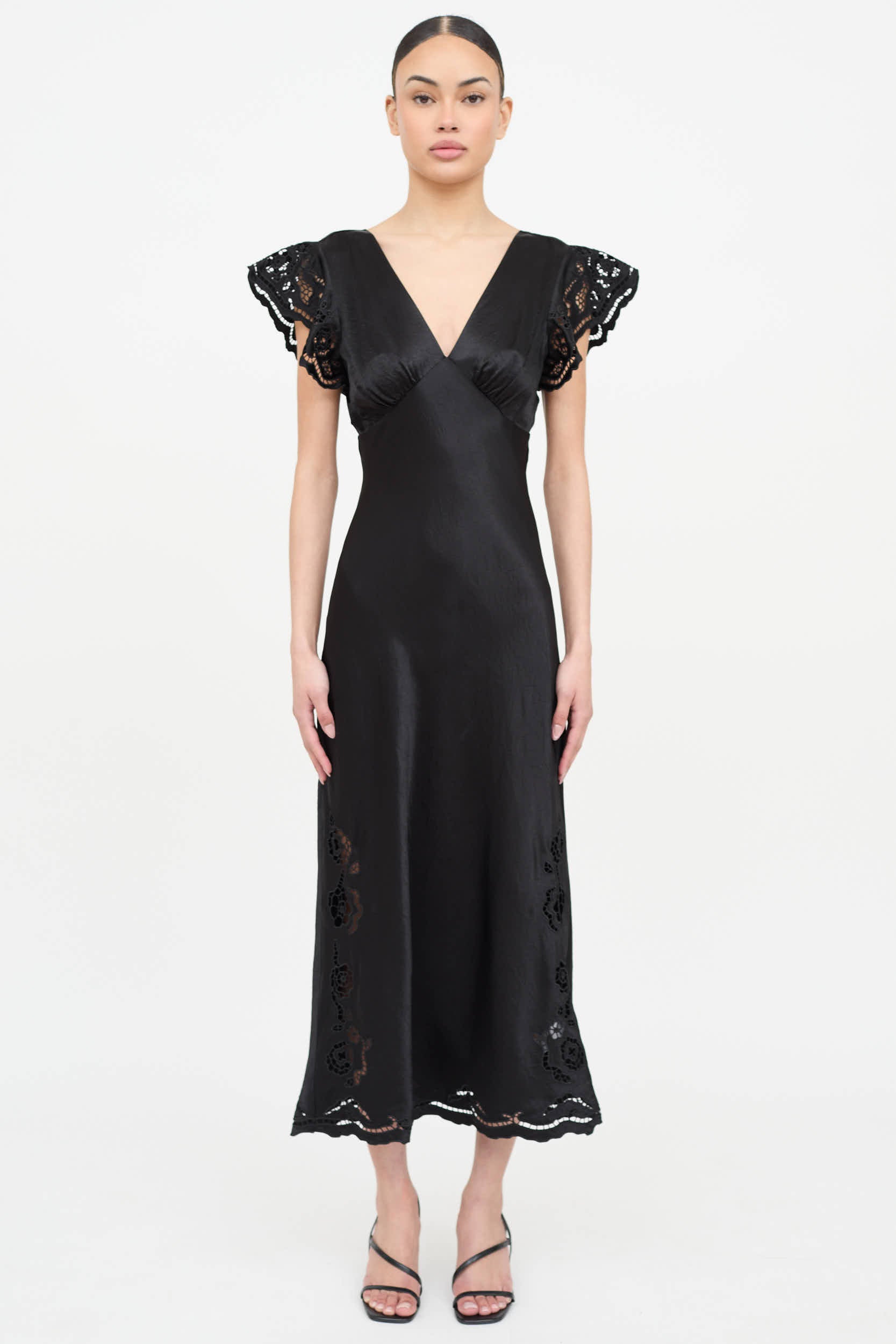 Rails Satin Mckenna Dress