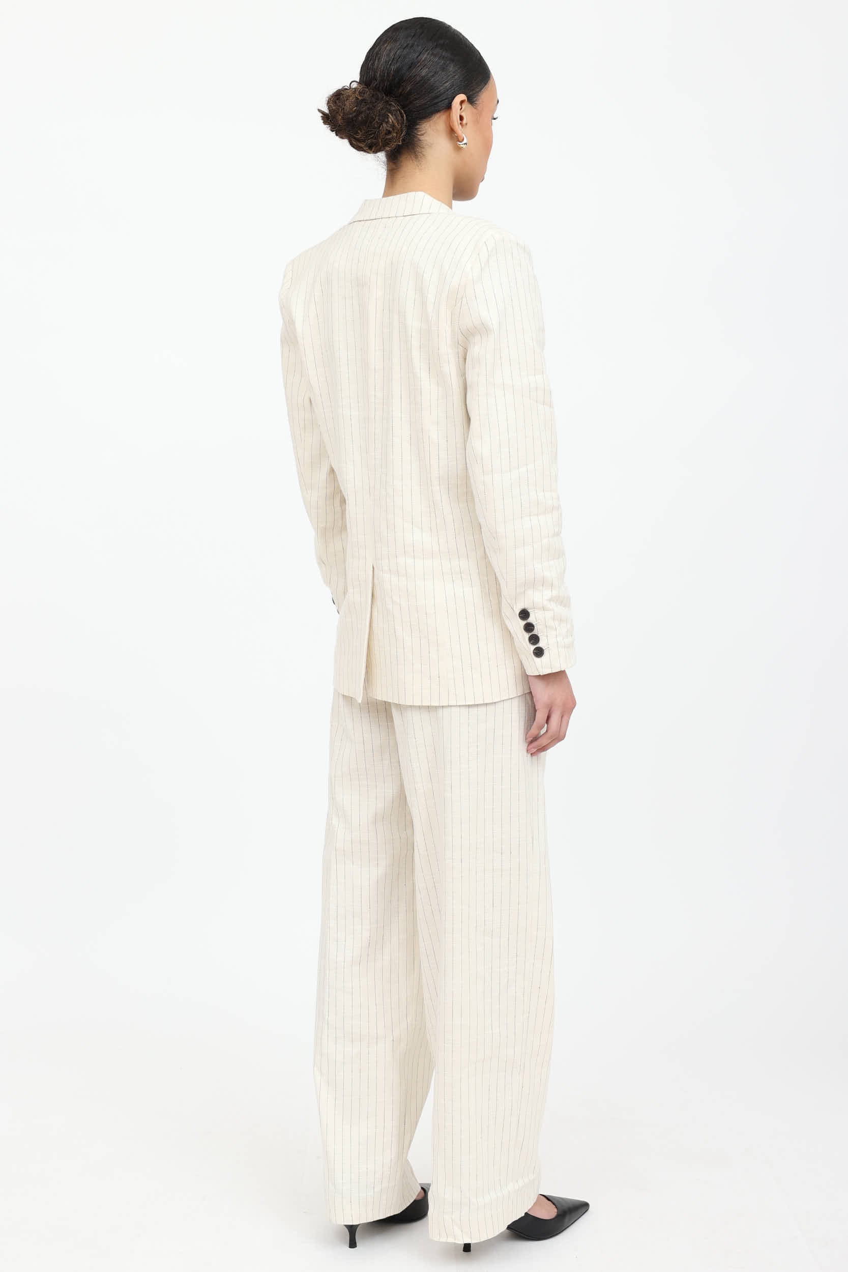 Pinstripe Blazer Co-Ord Set