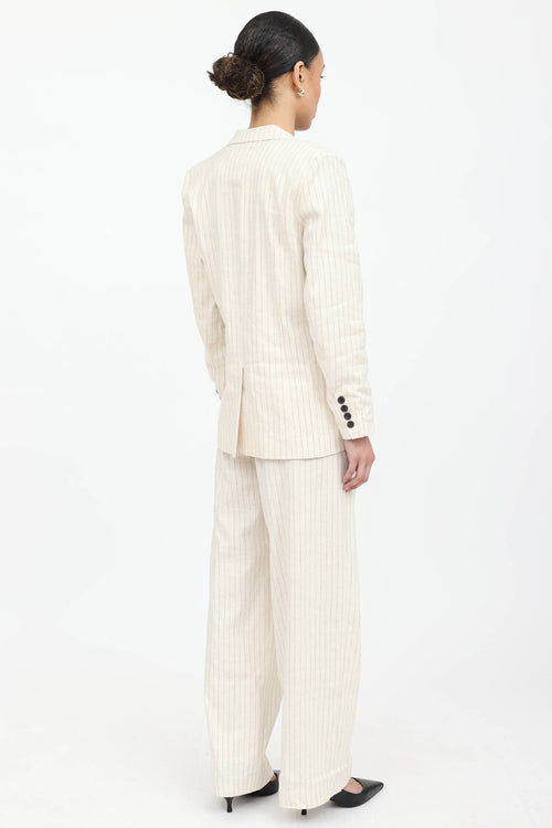 Pinstripe Blazer Co-Ord Set