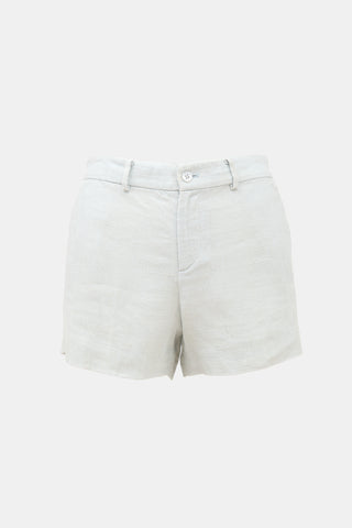 Ralph Lauren Metallic Linen Shorts