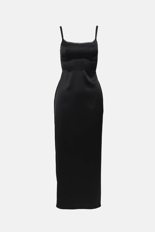 Reformation Satin Lucy Dress