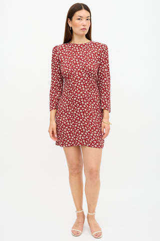 Reformation Floral Brantley Dress