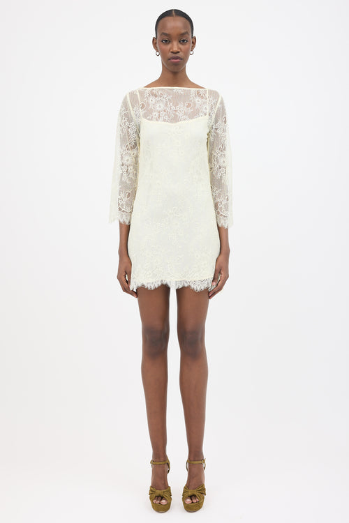 Reformation Lace Annemarie Dress
