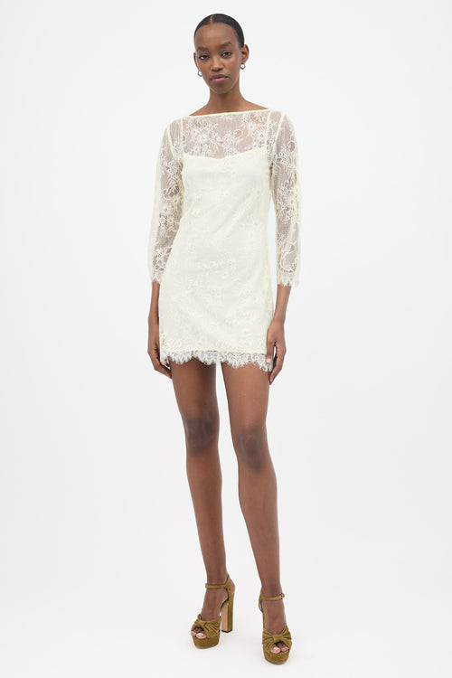 Reformation Lace Annemarie Dress