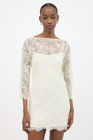 Reformation Lace Annemarie Dress