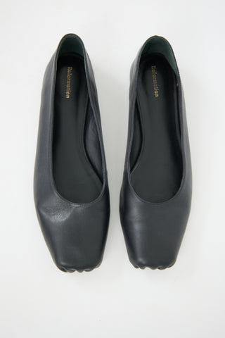 Reformation Leather Ballet Flat