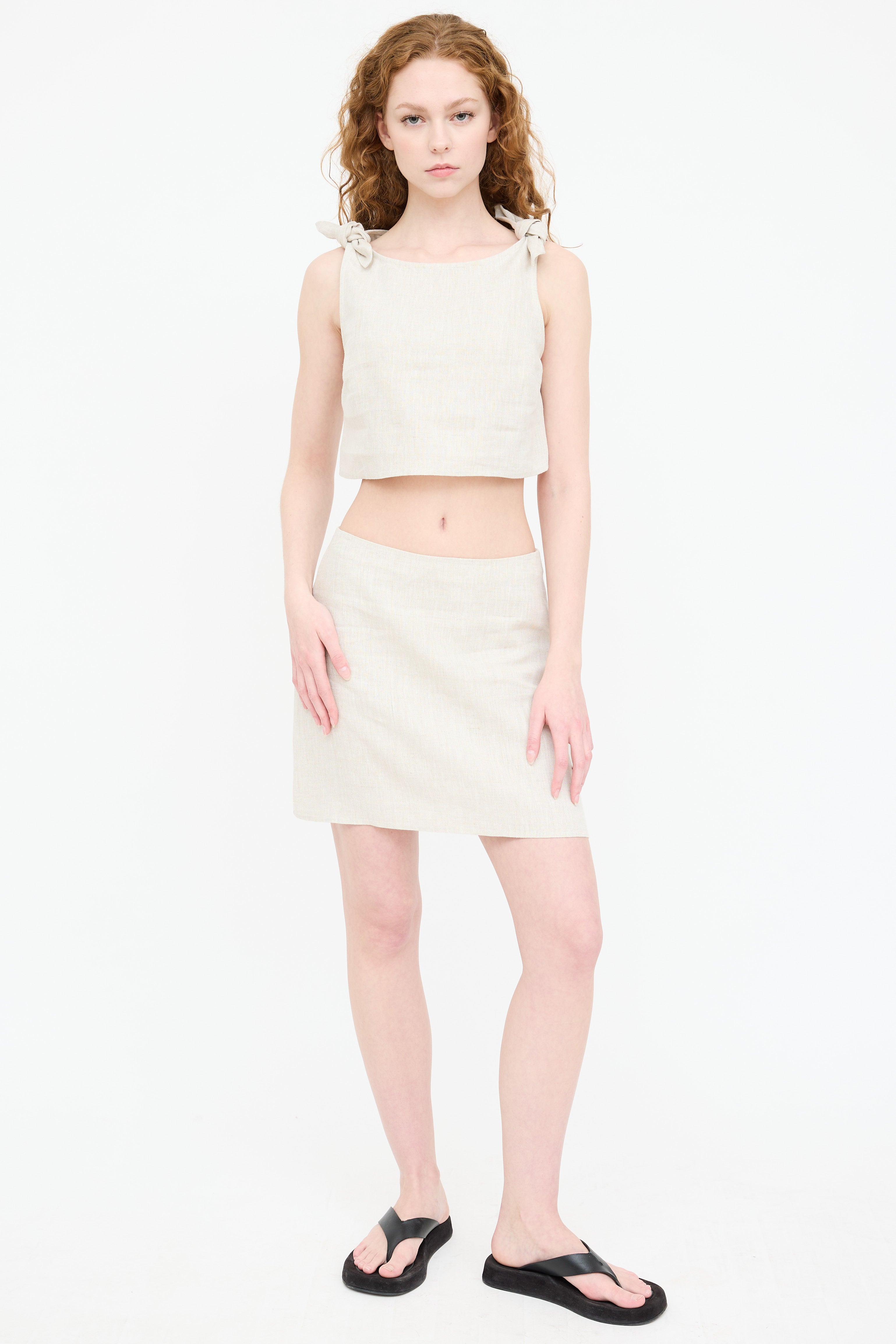Reformation Linen Co-Ord Set