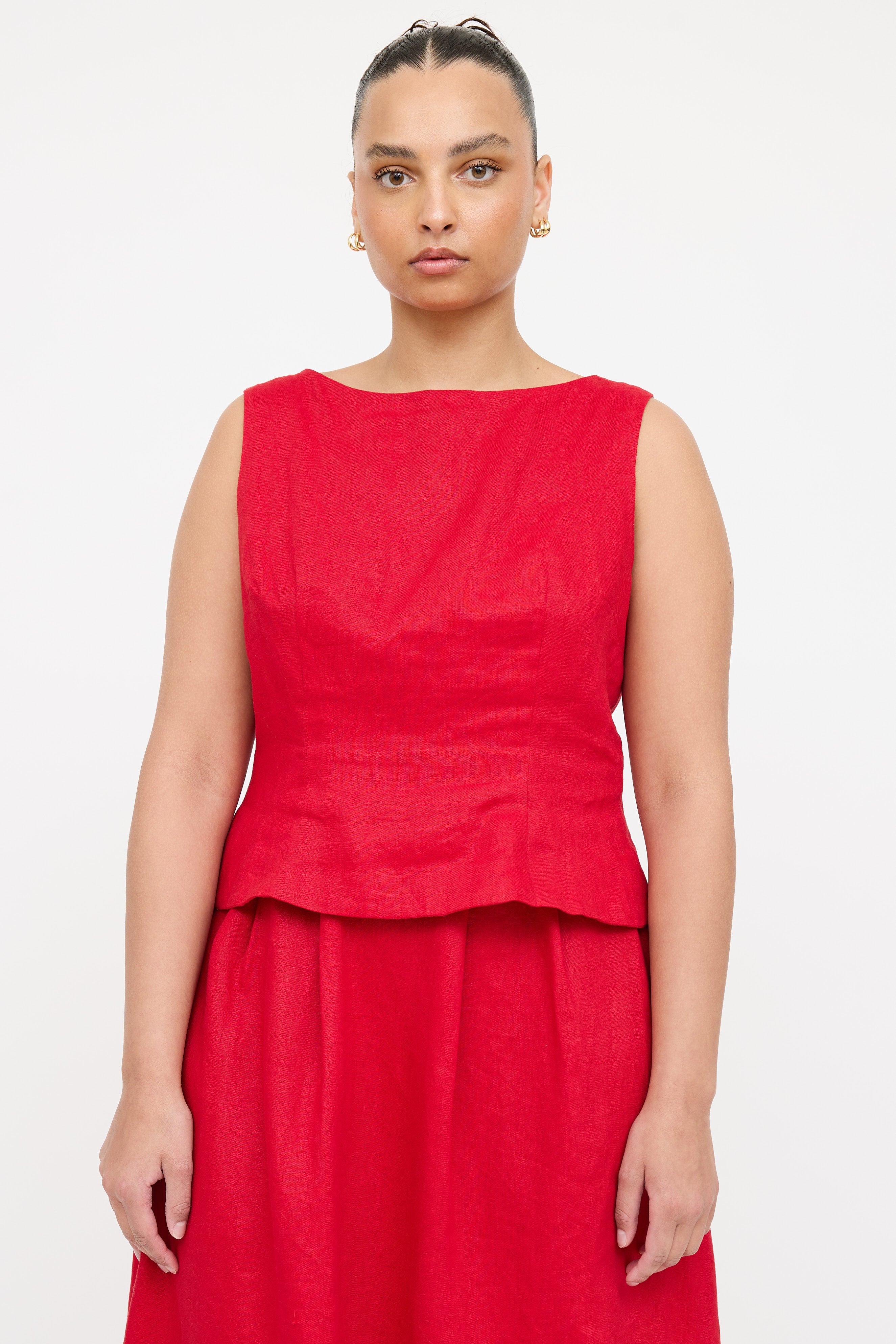 Reformation Linen Moya Co-Ord Set