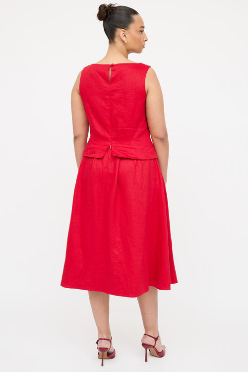Reformation Linen Moya Co-Ord Set