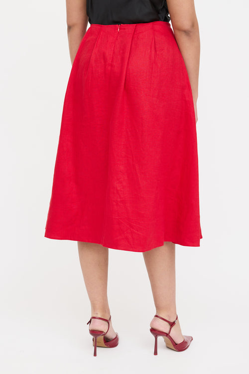 Reformation Linen Moya Co-Ord Set