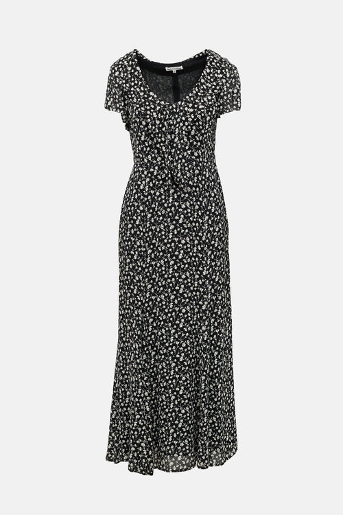 Reformation Floral Talleen Maxi Dress