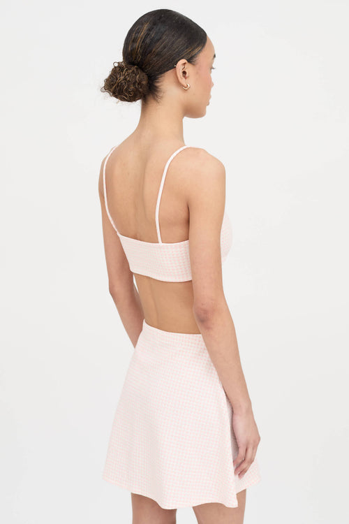 Reformation Checkered Co-ord Set