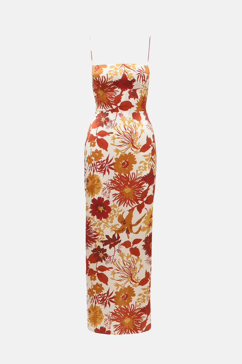 Reformation Silk Frankie Dress