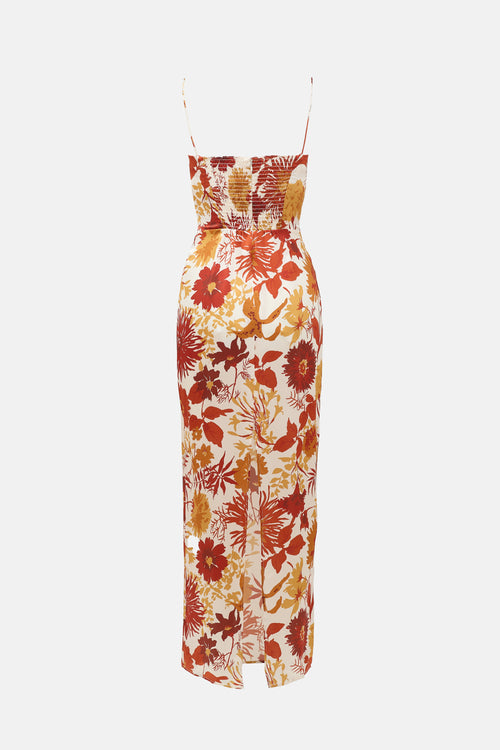 Reformation Silk Frankie Dress